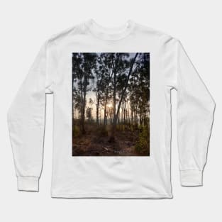 Sunset through trees Long Sleeve T-Shirt